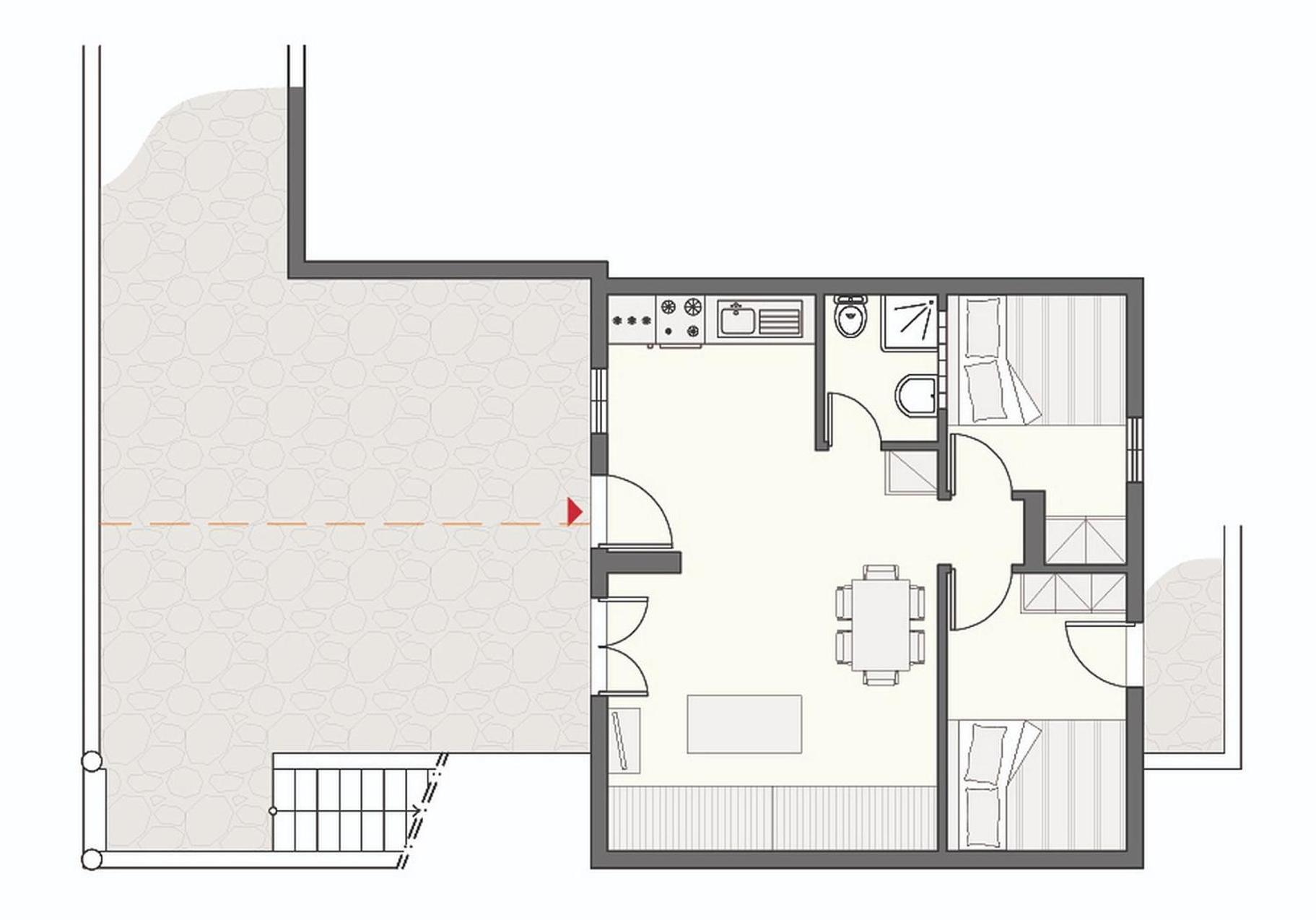 Cleopatra Seaside Homes, Logaras, Paros Appartement